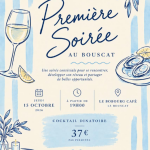 Soirée du Cercle Kallisté  15 Octobre 2026